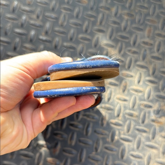 Tory Burch Blue Sandals with Elegant Design - Picture 10 of 11